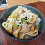 究極の塩だし そば助 - ミニ豚ラー飯