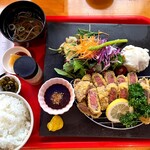 310食堂 - あか牛カツ定食　　　2,390円