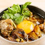 Kamameshi Oyako-don (Chicken and egg bowl)