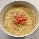 林製麺所 - 博多ラーメン風(手抜き素ラーメン)