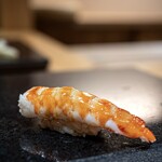 鮨割烹ひなかの - 車海老