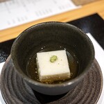 鮨割烹ひなかの - 山芋豆腐