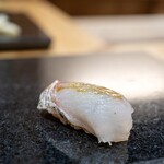 鮨割烹ひなかの - ノドグロ藁焼き