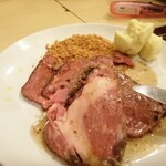 大江戸温泉物語Premium 白浜彩朝楽 - ローストビーフ。