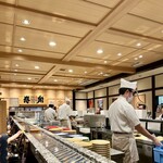 Gurume Kaitenzushi Kantarou - 店内