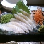 串焼きダイニング Den - アイナメ刺500円