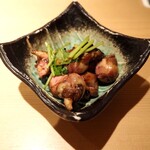 焼鳥 おみ乃 - 肝わさ