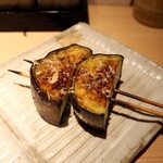 焼鳥 おみ乃 - 焼き茄子
