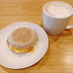 スターバックスコーヒー - イングリッシュマフィン　ソイラテ　890円