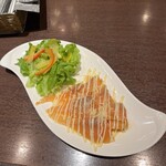 パームカフェ - サーモンカルパッチョ