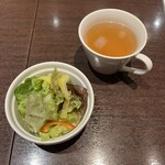 パームカフェ - サラダとスープ