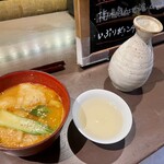 めろう屋 DEN - お通し（お味噌汁）