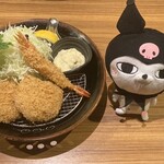 Kiwami Tonkatsu Katsuki - #四元豚フィレ&天使の海老フライランチ