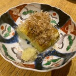 祇園ごずこん - 焼き茄子、炭火の香りがよい