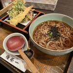 Gachapin - 天ぷら蕎麦