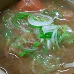 鳥源 - モツ煮込み