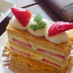 ル・クール - いちごのミルフィーユ（350円）