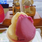 ル・クール - 北海道ミルクとぶどう（350円）