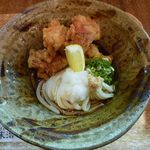 うどん末治 - 鳥天ぶっかけ（冷） 780円