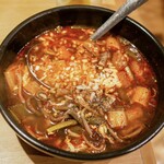 炭焼 金竜山 - ユッケジャンスープ