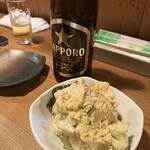 Sugi  - ポテサラと瓶ビール
