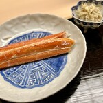 道人 - ⑥浜茹での間人蟹
      ～シンプルに浜茹でされた間人蟹と解されたたっぷりの身は素材の味わいが引き立つ。やっぱり美味いに決まってます。