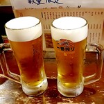 Sumibi Yakitori Mamechou - 生ビール