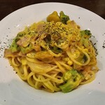 モンロー - 料理写真:かぼちゃのクリームパスタ　1400円