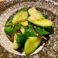 炭焼うな富士 白壁別邸 - サービス　きゅうり