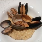 PIZZA KING - 海の幸のカルボナーラリゾット
      