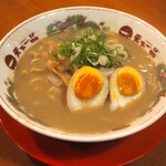 天下一品 - 料理写真:こってり + 煮玉子