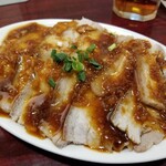 中国家庭料理 楊 - 豚肉のにんにくだれ。