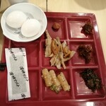 大江戸温泉物語Premium 白浜彩朝楽 - 温泉卵♨に海苔。梅など。