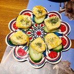 Ceyhan - 牛とヤギと羊の乳から作ったトルコのチーズ　味はいいけど塩分多めで食べきれず持ち帰り