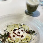 リストランテKubotsu - 豊後水道の真蛸とズッキーニのスパゲッティ
            アーリオオーリオ