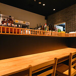 北海道チューボー - カウンター席