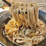 神田 つけ蕎麦 わびすけ - 麺リフト