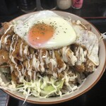 お食事処 たくみ - チキンテリマヨ丼・ご飯多め（700円+0円）