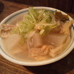 煮込みが白いぞ！