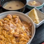 奥久慈膳所ゆうゆう - しゃも親子丼(1,200円)