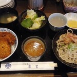 Shuubou - ミニカツ丼セット