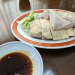 四興楼 - 蒸し鶏