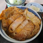 長寿庵 - ミニえびかつ丼