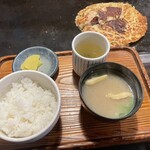 関西風専門店　お好み焼き　祇園 - 定食