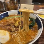支那麺 はしご 入船店 - 極細麺