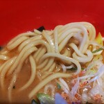 えびそば えび助 - 麺アップ