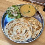 ルシ インドビリヤニ - パロタセット（ドリンク付）¥1050