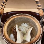 Sasada - 松茸土瓶蒸し 鱧