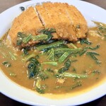 CoCo壱番屋 - ロースカツカレー＋ほうれん草