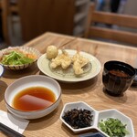 Tempura Kushi To Mabushi Meshi Hageten - 